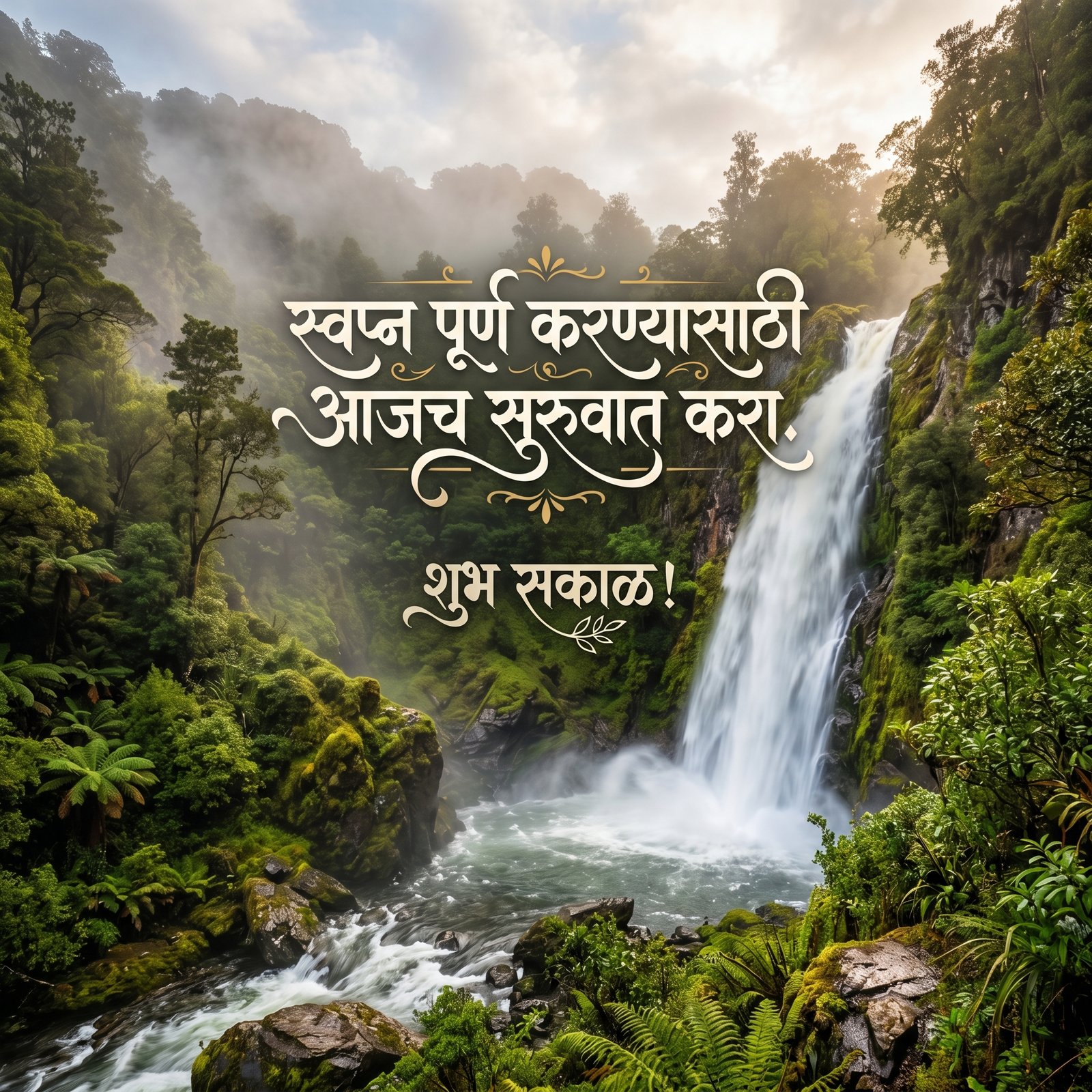 Do you want this eye-catching Peaceful Good Morning Marathi Images in 1920x1080 quality. Ideal for anyone searching for premi