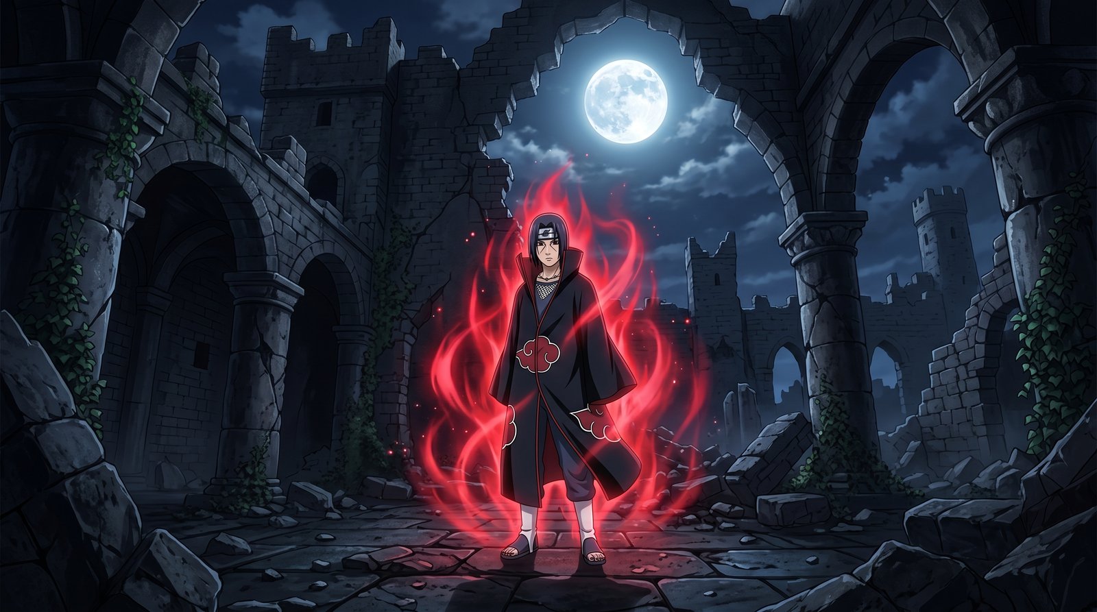 Download this beautiful Itachi Uchiha Wallpaper Amoled wallpaper available in 3840x2160. Whether you need a fresh desktop bac