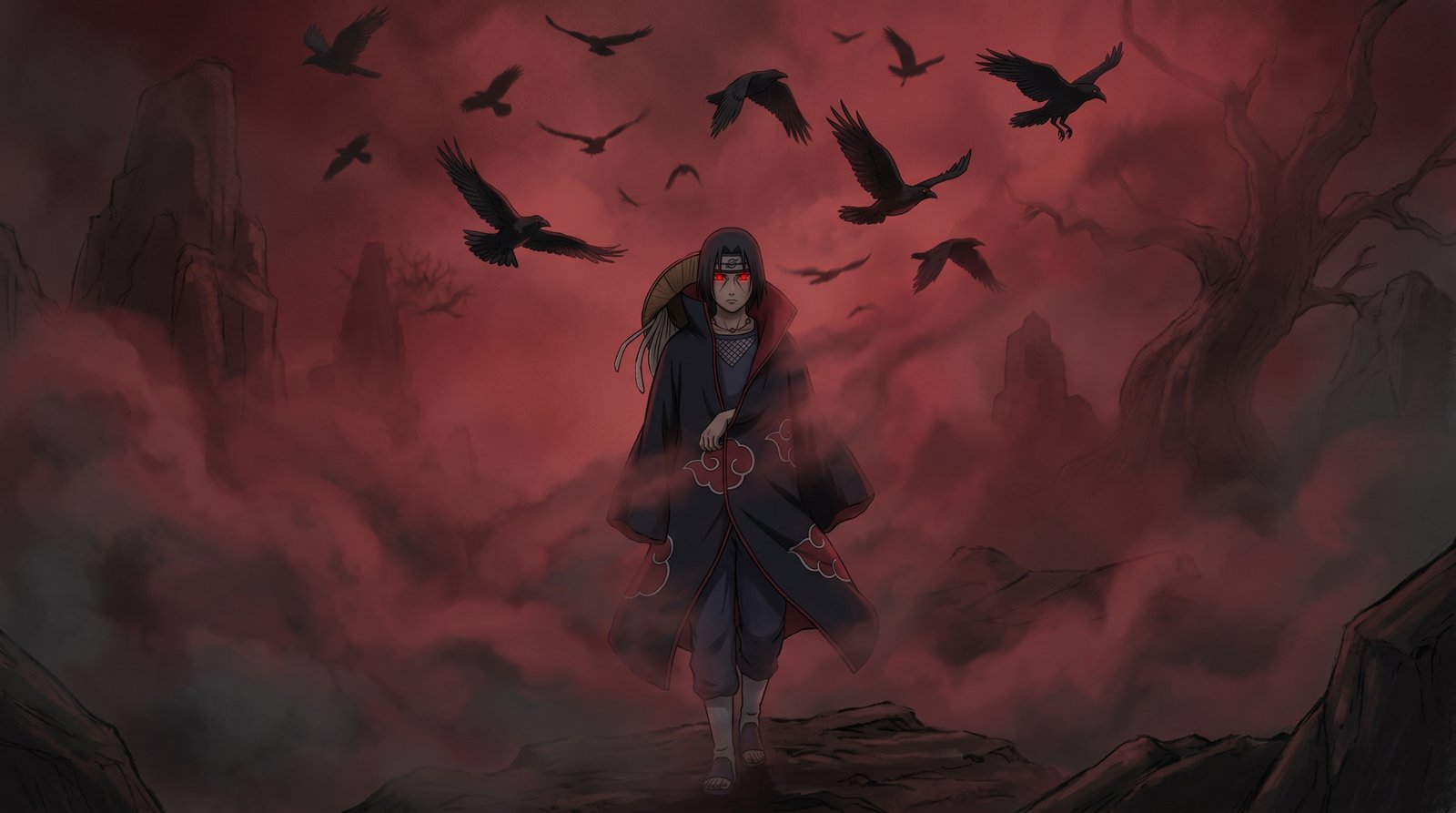 Download this beautiful Itachi Uchiha Wallpaper Blood Moon wallpaper available in 3840x2160. Whether you need a fresh desktop