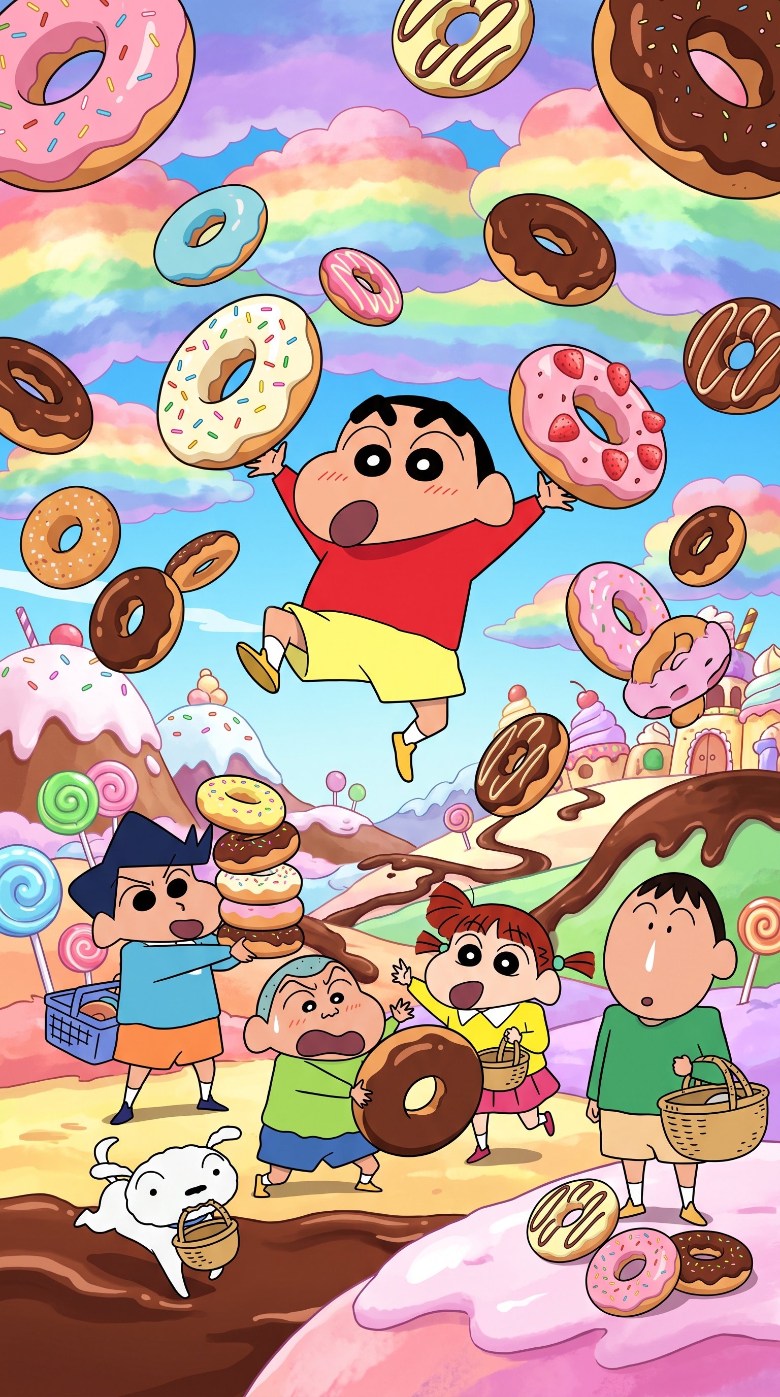 Download this beautiful Shinchan Cartoon Wallpaper Phone wallpaper available in 2160x3840. Whether you need a fresh desktop b
