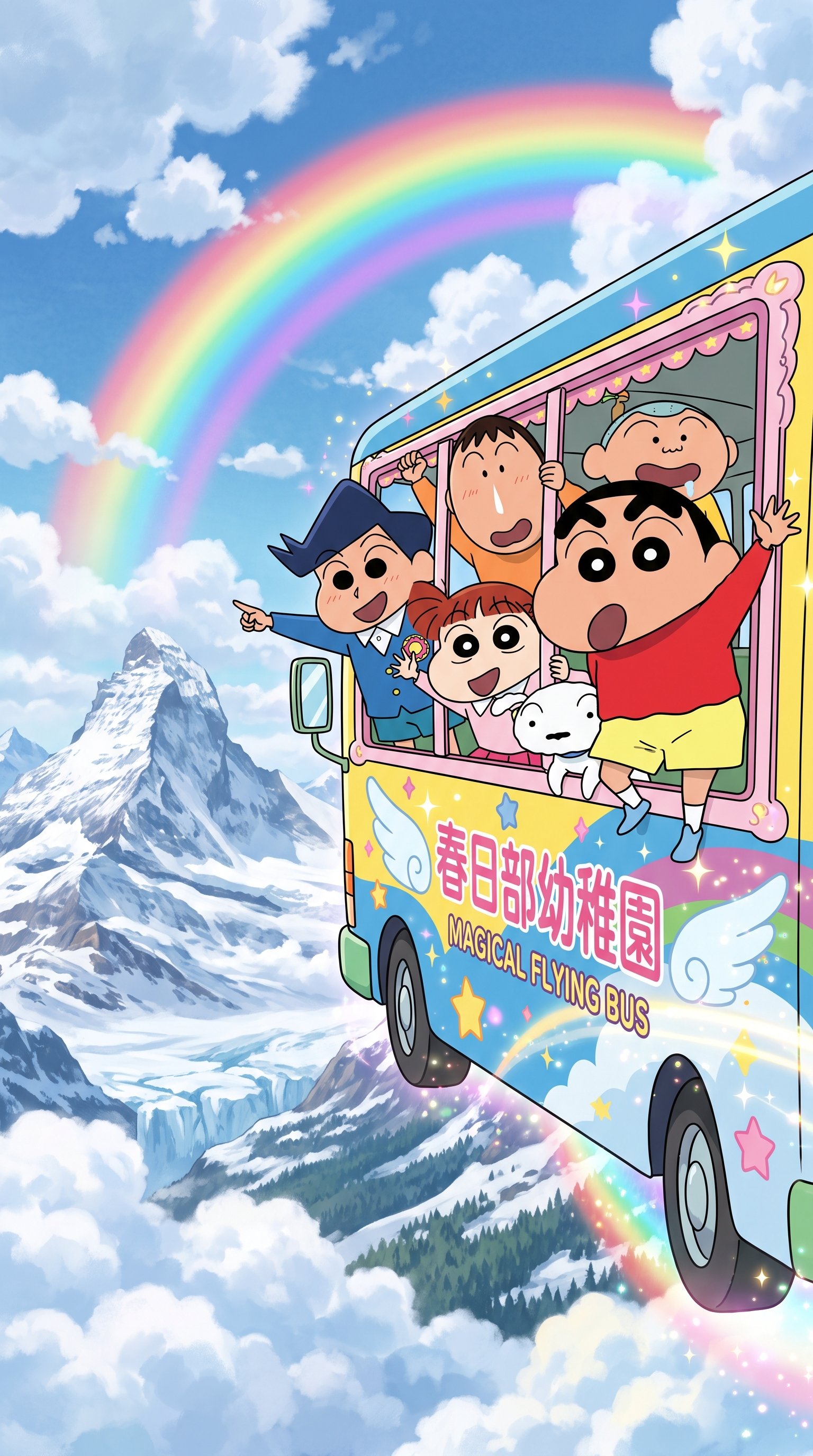 What Do you think about this Shinchan Space Wallpaper Phone delivers in 2160x3840 resolution. A must-have 4k wallpaper for en