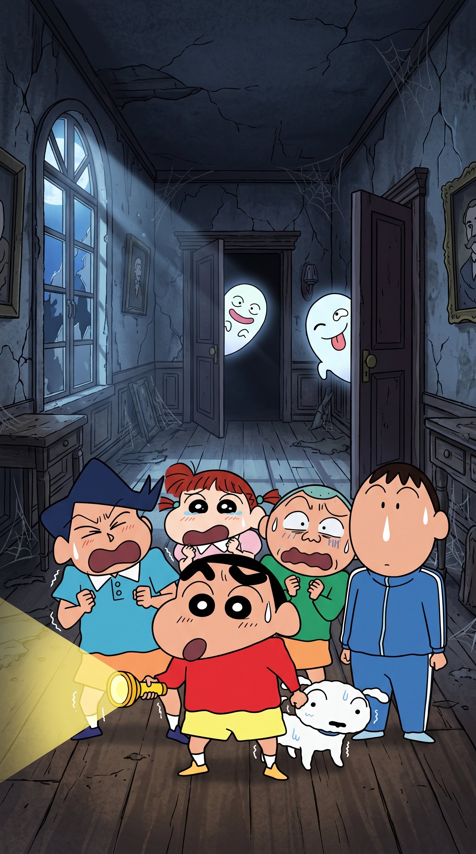 Cute Shinchan Anime Wallpaper Phone 4k wallpaper