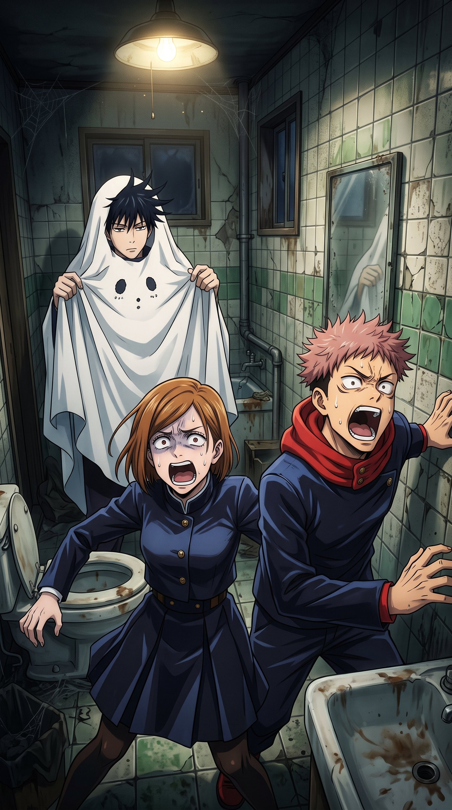 Download this Yuji Itadori Scared Anime Wallpaper Hd in high quality design with 2160x3840 resolution. Perfect for your lapto