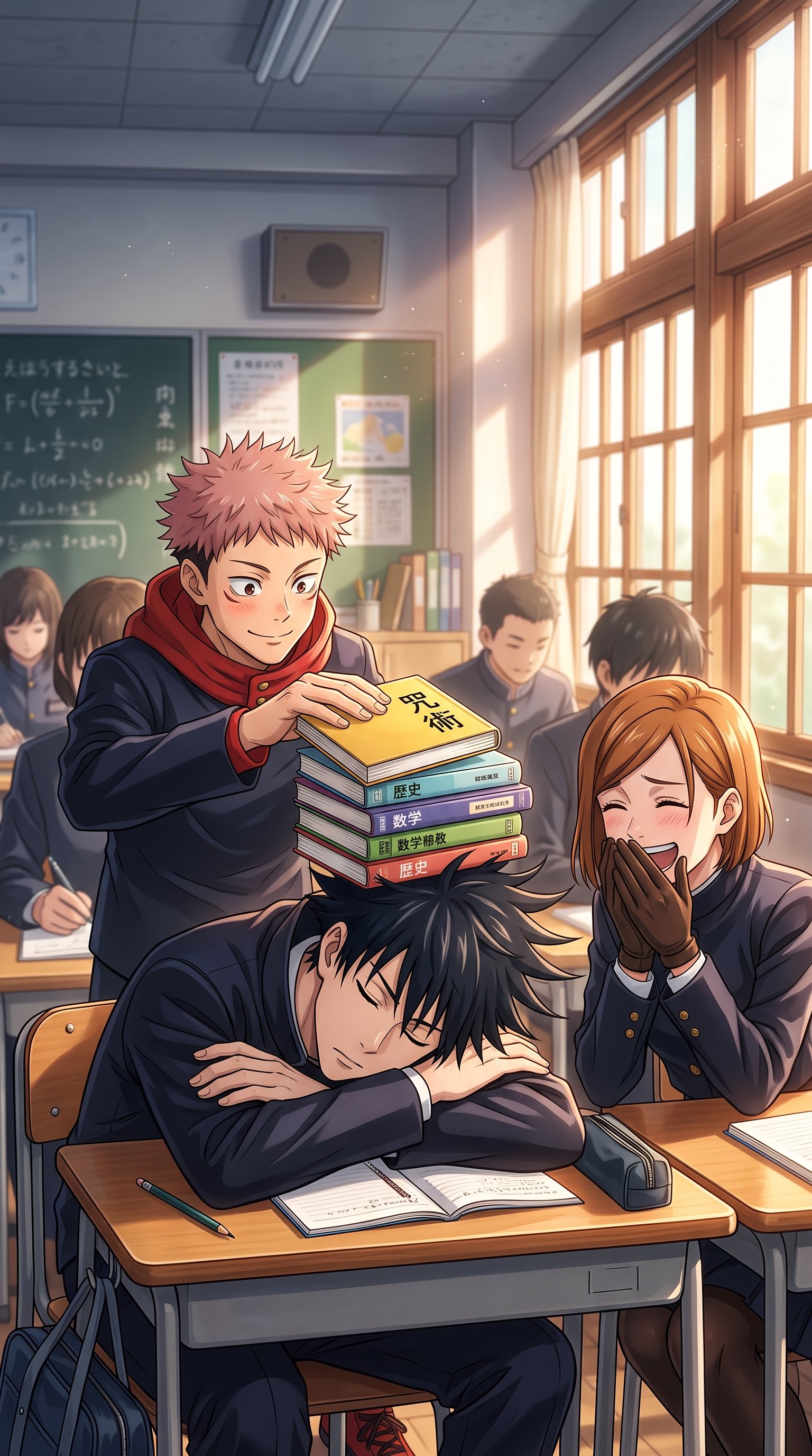 Download this Jujutsu High Anime Wallpaper Hd in high quality design with 2160x3840 resolution. Perfect for your laptop, mobi