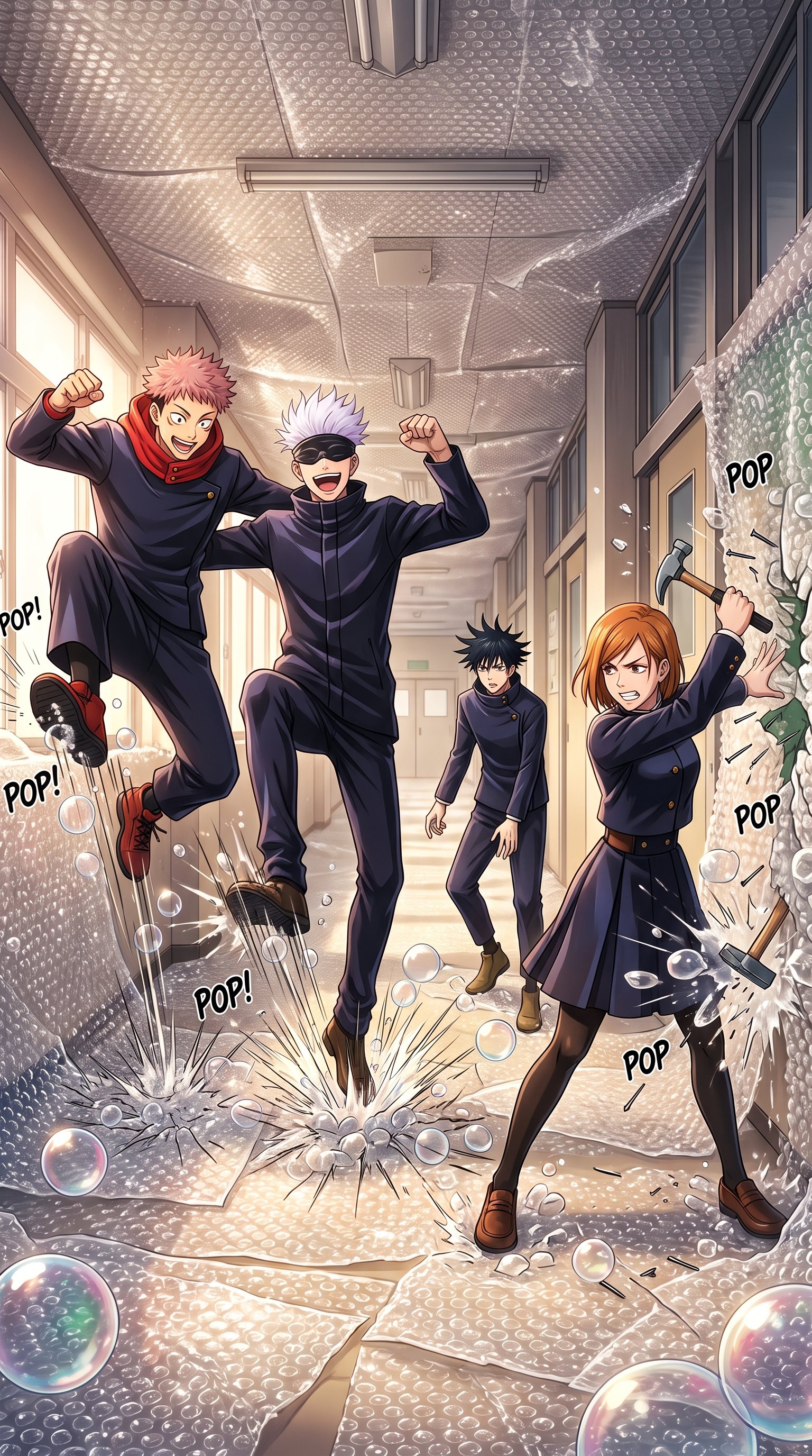 Do you want this eye-catching Jujutsu Kaisen Anime Wallpaper For Iphone Hd in 2160x3840 quality. Ideal for anyone searching f