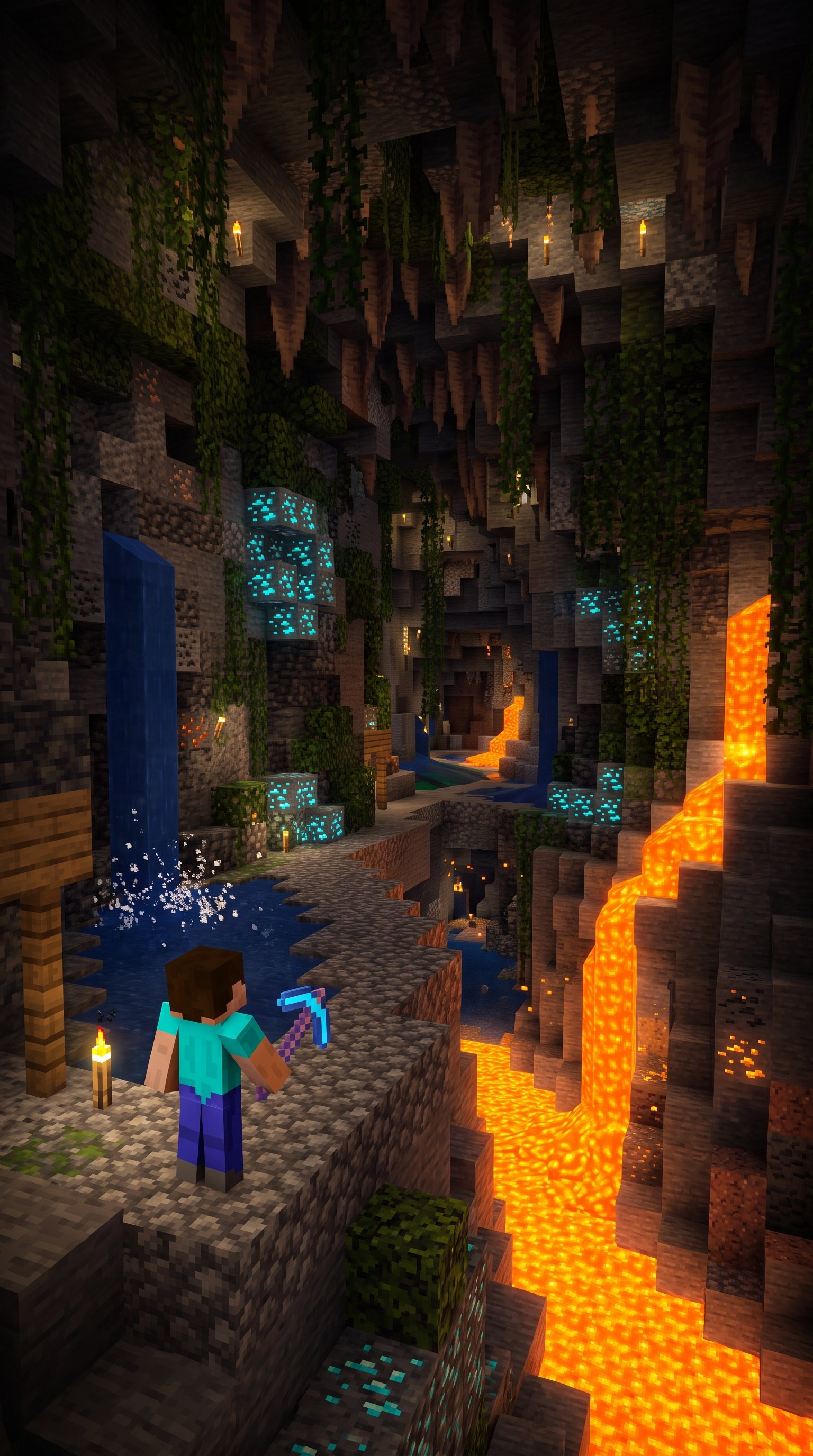 What Do you think about this Minecraft Wallpaper 4k Mobile delivers in 3840x2160 resolution. A must-have 4k wallpaper for ent