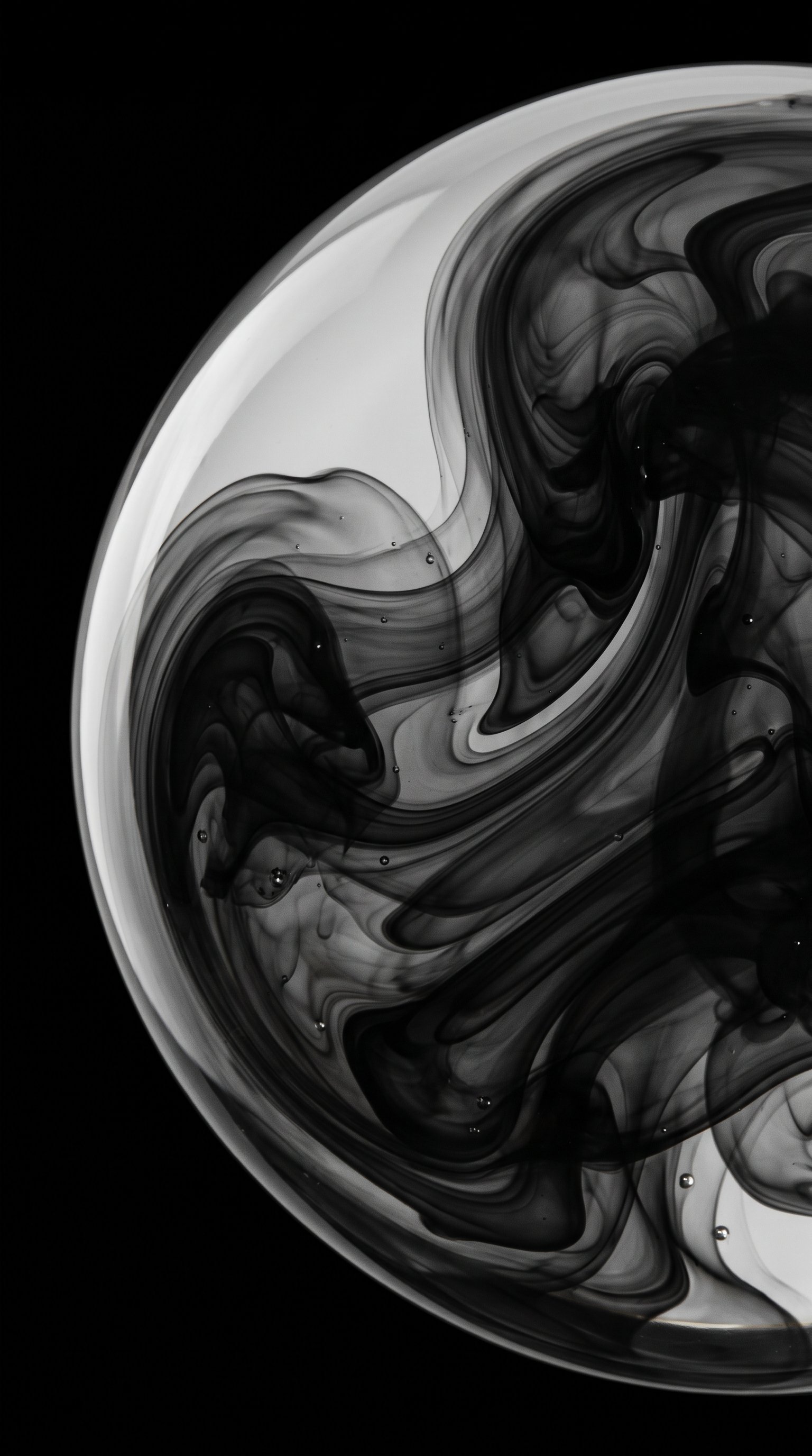 Download this beautiful Black Marble Planet Iphone Wallpaper wallpaper available in 2160x3840. Whether you need a fresh deskt