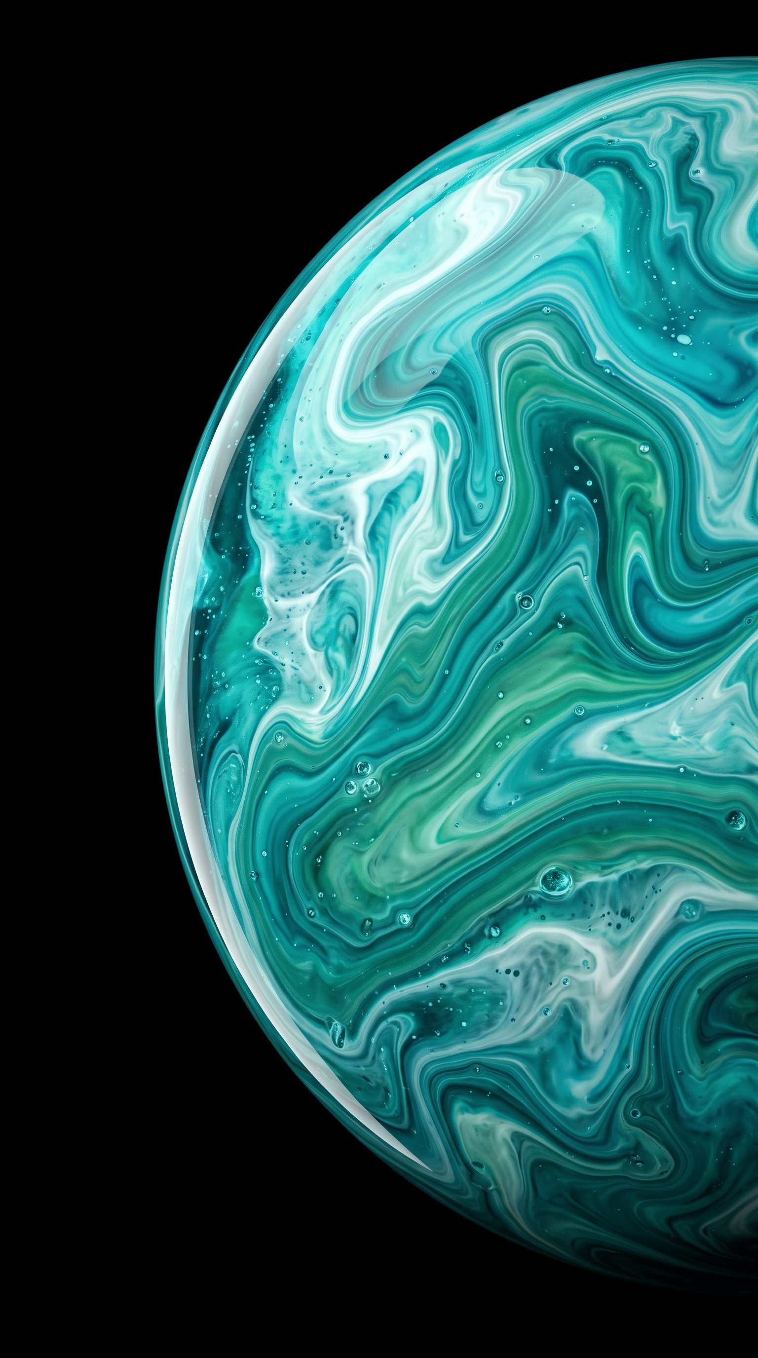 Download this Chrome Planet Iphone Wallpaper in high quality design with 2160x3840 resolution. Perfect for your laptop, mobil