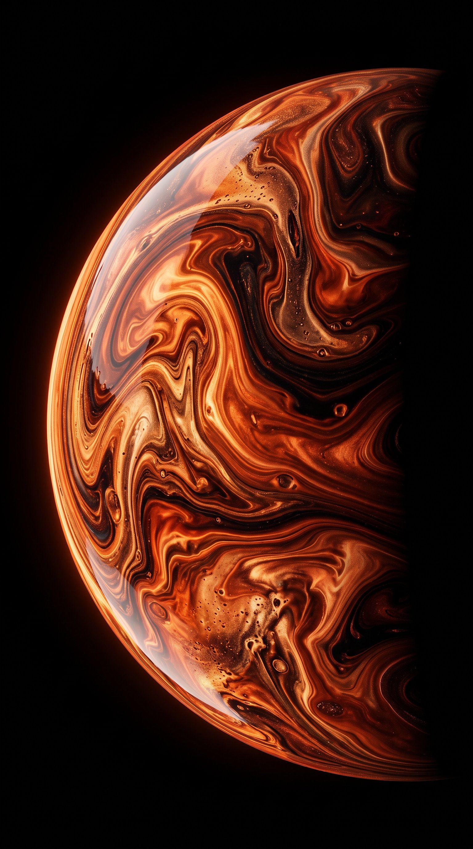 Download this Orange Resin Iphone Wallpaper in high quality design with 2160x3840 resolution. Perfect for your laptop, mobile