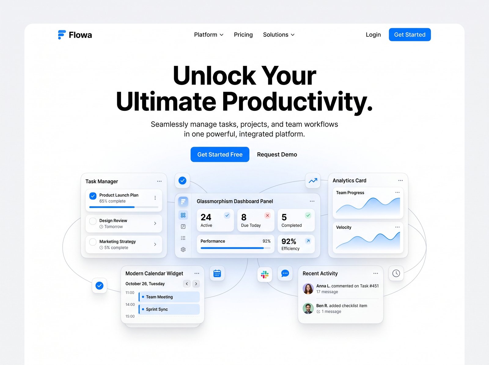 Do you want this eye-catching Bold Typography Hero Design in 1920x1080 quality. Ideal for anyone searching for premium ui des