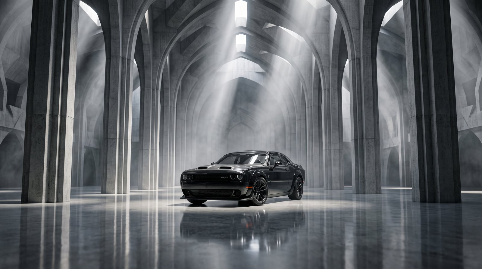 Download this Dodge Challenger Beneath Concret 2k 202607181758 in high quality design with 3840x2160 resolution. Perfect for
