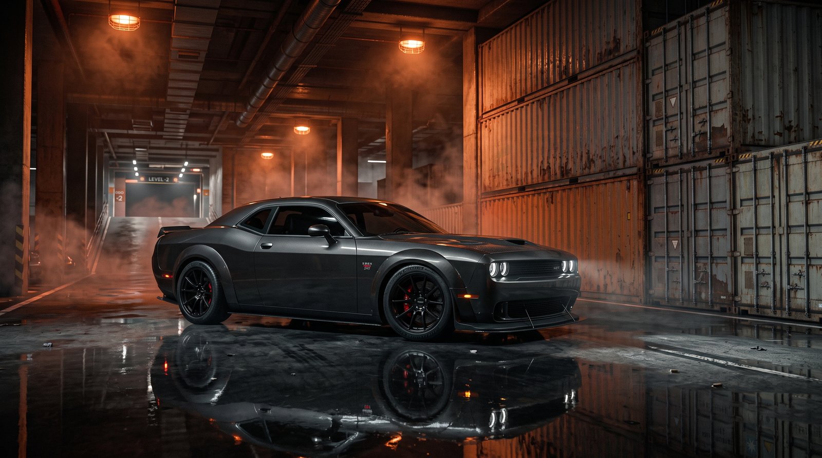 Download this Mustang Night Drive Wallpaper in high quality design with 3840x2160 resolution. Perfect for your laptop, mobile
